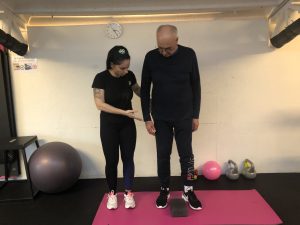 osebni trener na delu